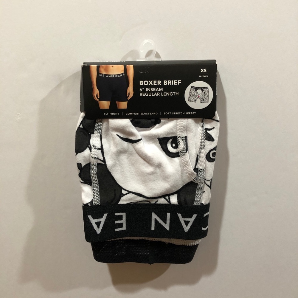 American Eagle Boxer Brief, Pandas, X-Small
